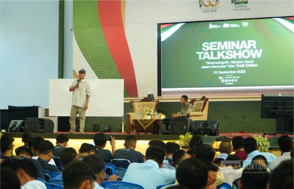 Talkshow UNIDA Gontor Yudi Datau