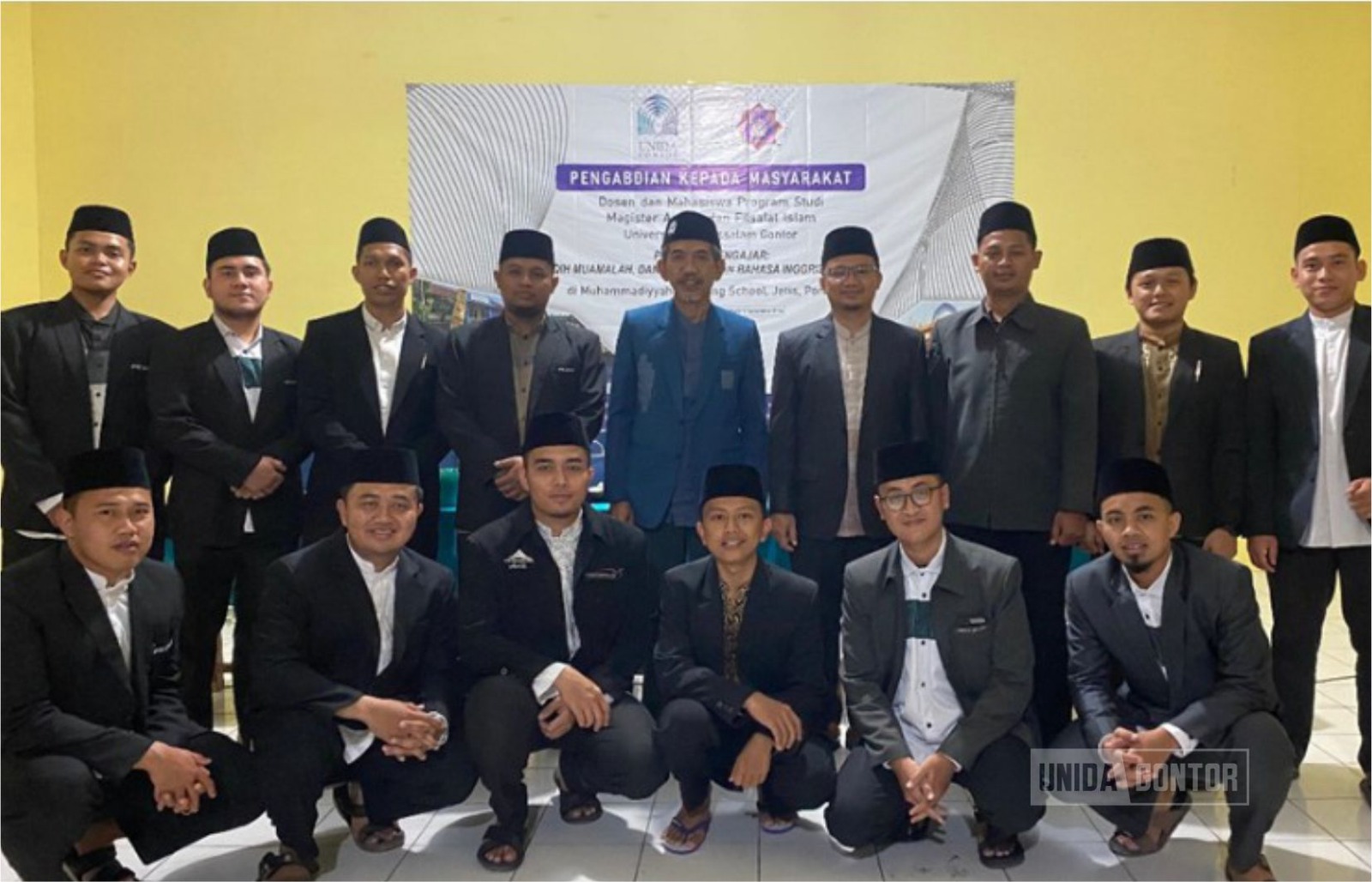 Tim Pascasarjana UNIDA Gontor mengajar fiqih dan bahasa di MBS Ponorogo