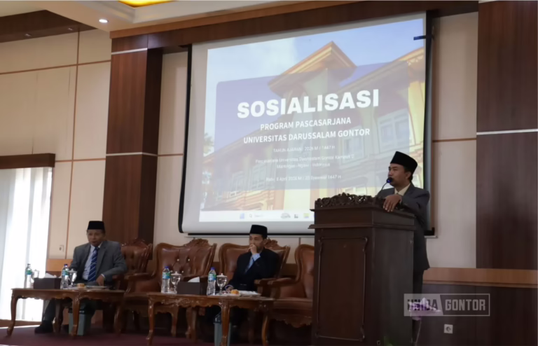 Sosialisasi Gelombang ke-2 Program Pascasarjana UNIDA Gontor Kelas C di Hall Lt.3 Gedung Pascasarjana.