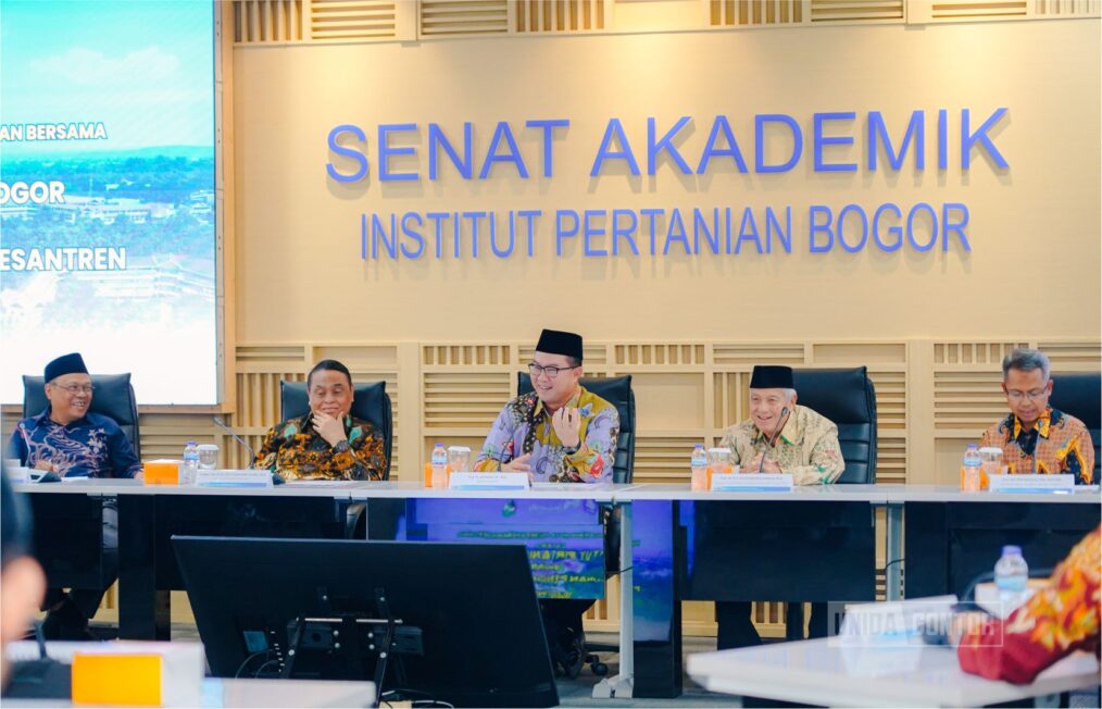 Presiden UNIDA Gontor FGD ke IPB