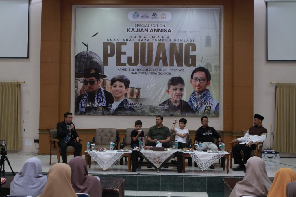 Kajian Annisa Special Edition Bersama Anak Gaza di UNIDA Gontor: Inspirasi Perjuangan dari Tanah Palestina