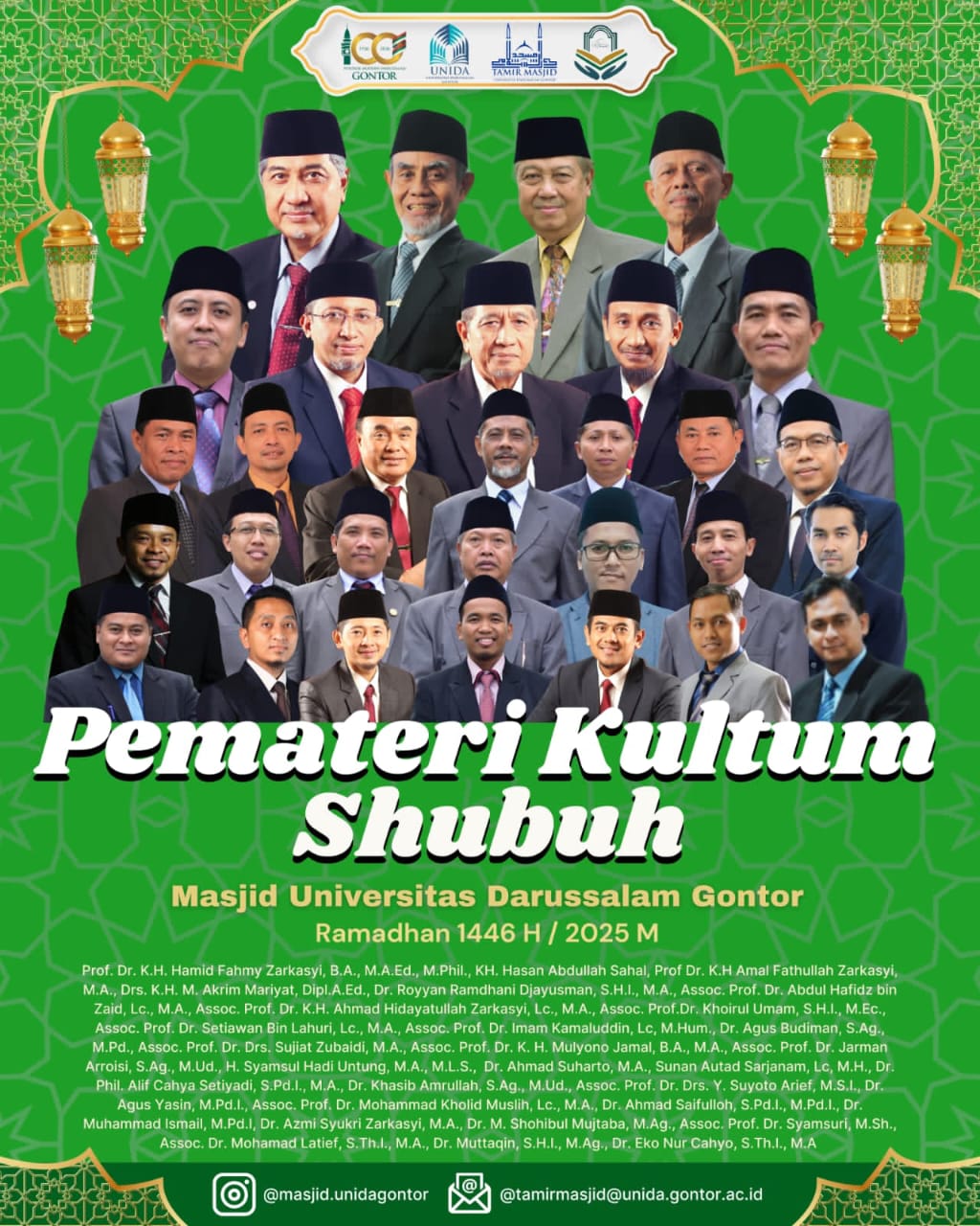 Kultum Ramadhan UNIDA Gontor 2025