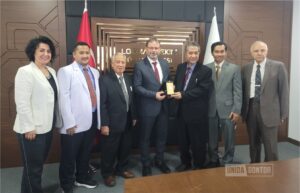 UNIDA Gontor delegation visits Lokman Hekim University to explore medical collaboration opportunities in Ankara.