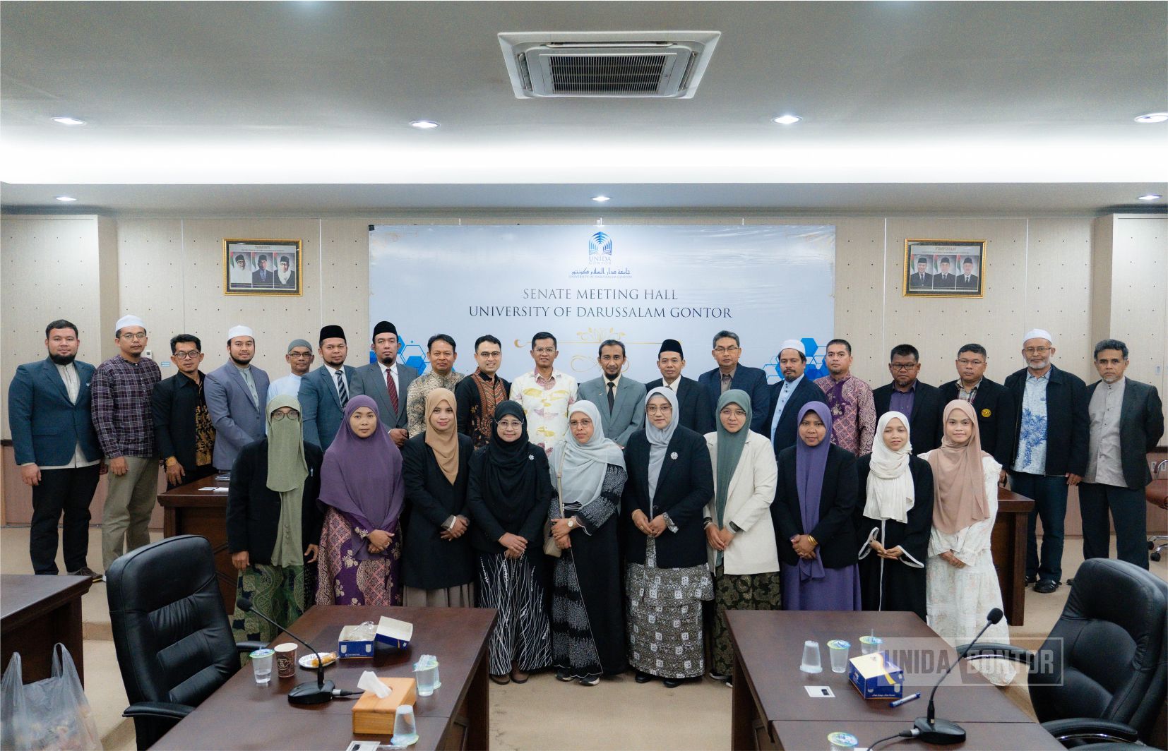 Kunjungan akademik Prince of Songkla University dan 15 sekolah Islam Thailand ke UNIDA Gontor.