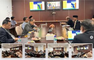 Mahasiswa baru Program Doktor Aqidah dan Filsafat Islam mengikuti orientasi akademik di Pascasarjana UNIDA Gontor.