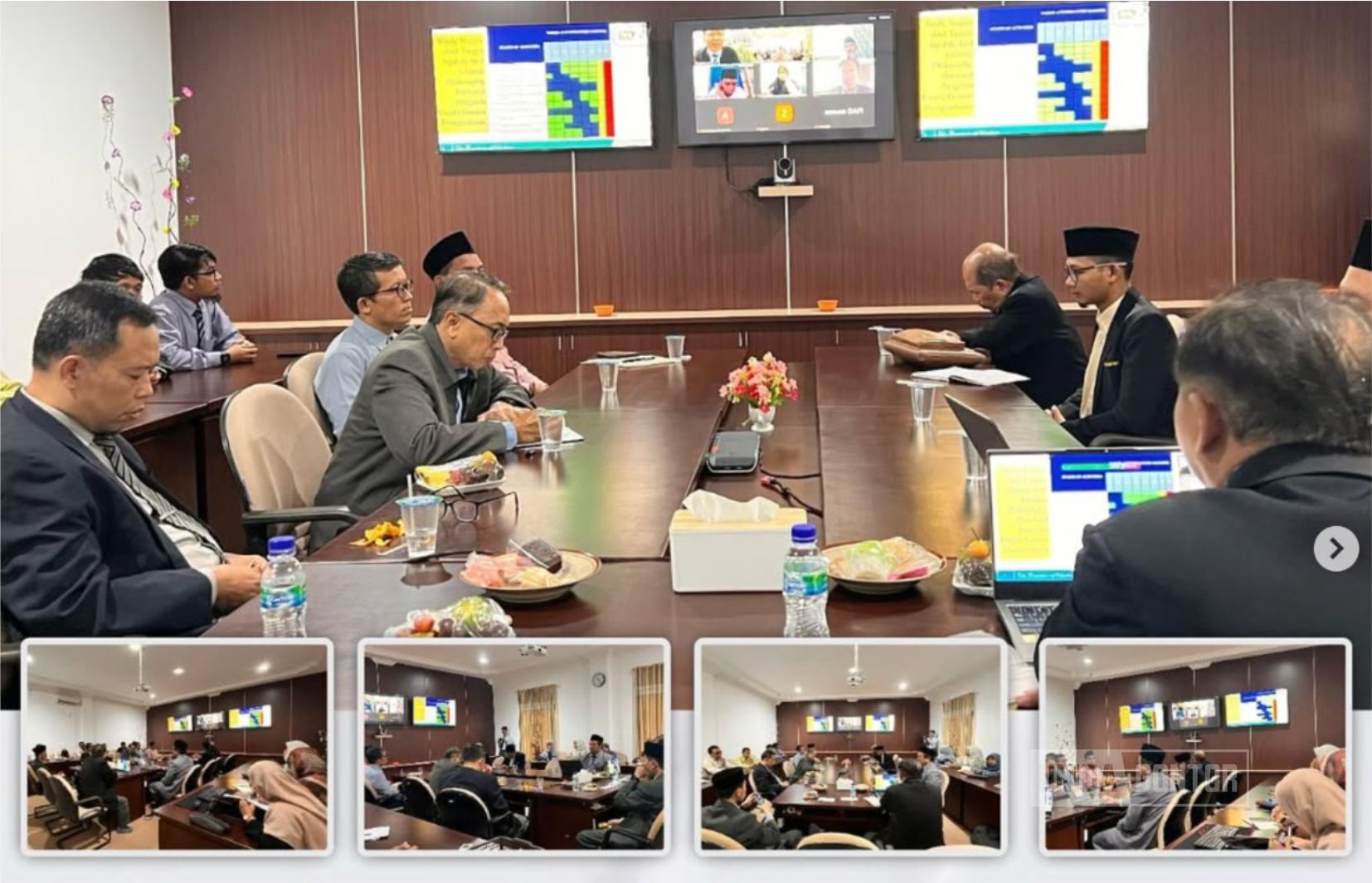 Mahasiswa baru Program Doktor Aqidah dan Filsafat Islam mengikuti orientasi akademik di Pascasarjana UNIDA Gontor.