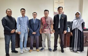 Penandatanganan kerja sama Fakultas Syariah UNIDA Gontor dengan CV. Najaha di Kantor Dekan