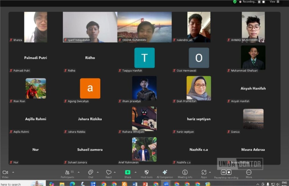 Webinar TIP Talk edisi ke-13 Prodi TIP UNIDA Gontor angkat tema sabun herbal minyak atsiri