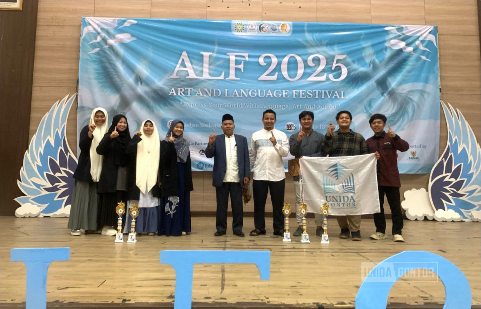 Mahasiswa UNIDA Gontor meraih juara nasional di ajang ALF 2025 UIN Bandung