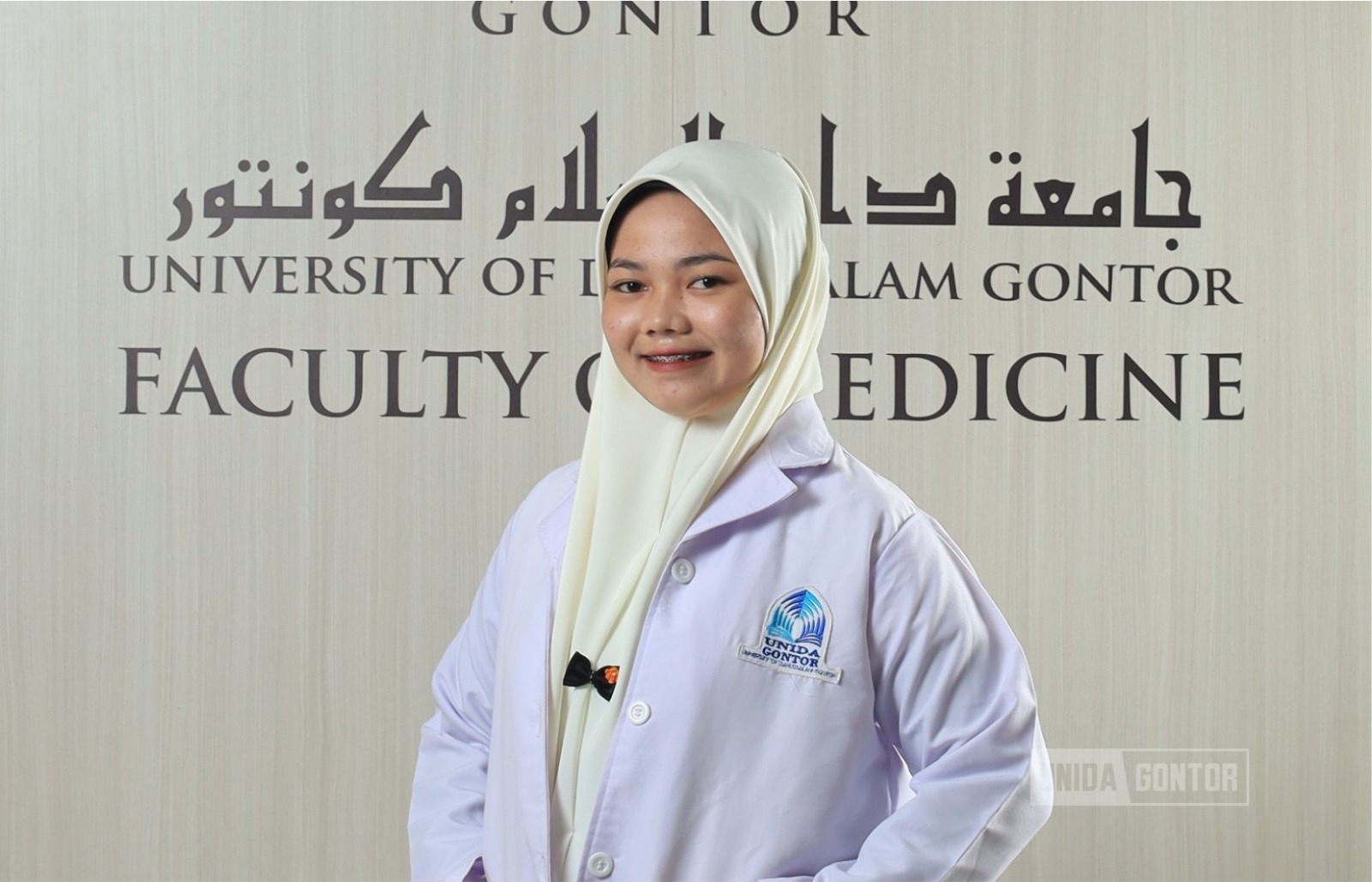 Chelsea Anastasya mahasiswa FK UNIDA Gontor raih bronze medal di Olimpiade Biologi Nasional CNSC 2025