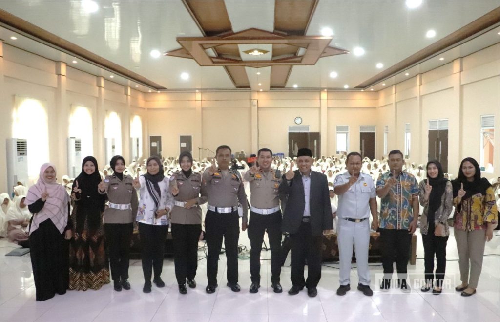 UNIDA Gontor Selenggarakan Edukasi Lalu Lintas dan Anti Narkoba Bersama Satlantas Polres Ngawi