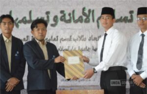 Pelantikan pengurus HMP Bahasa Arab UNIDA Gontor periode 2025/2026 kabinet Asyrof