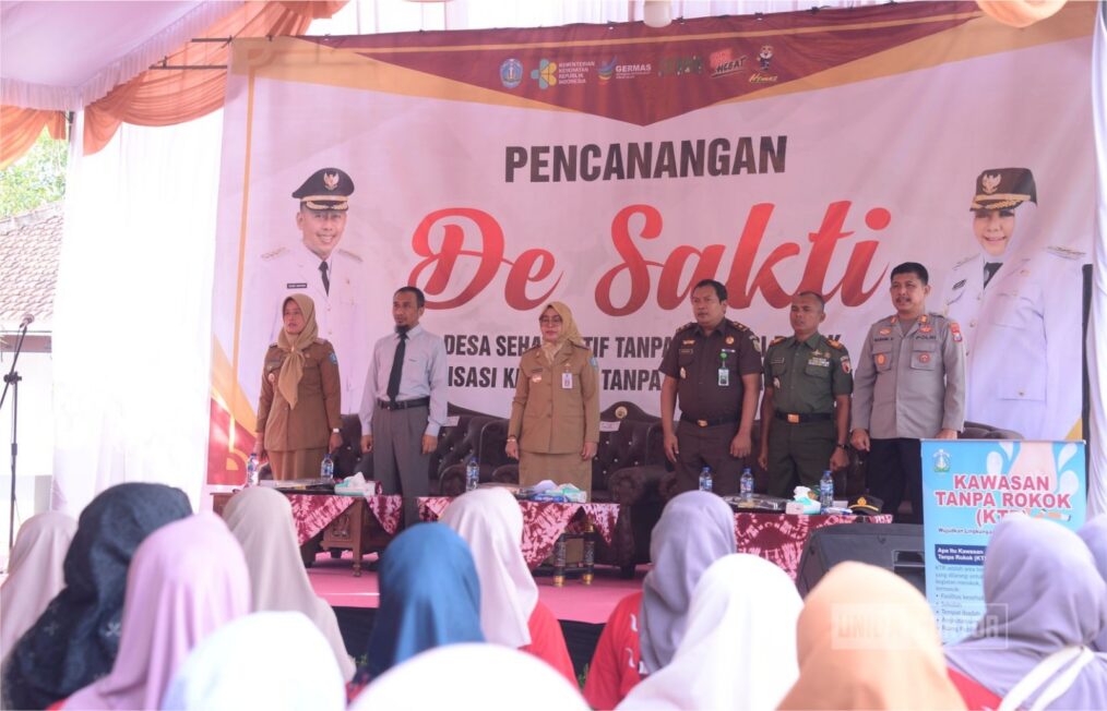 Mahasiswa UNIDA Gontor ikuti deklarasi Desa Sehat Tanpa Rokok di Ponorogo