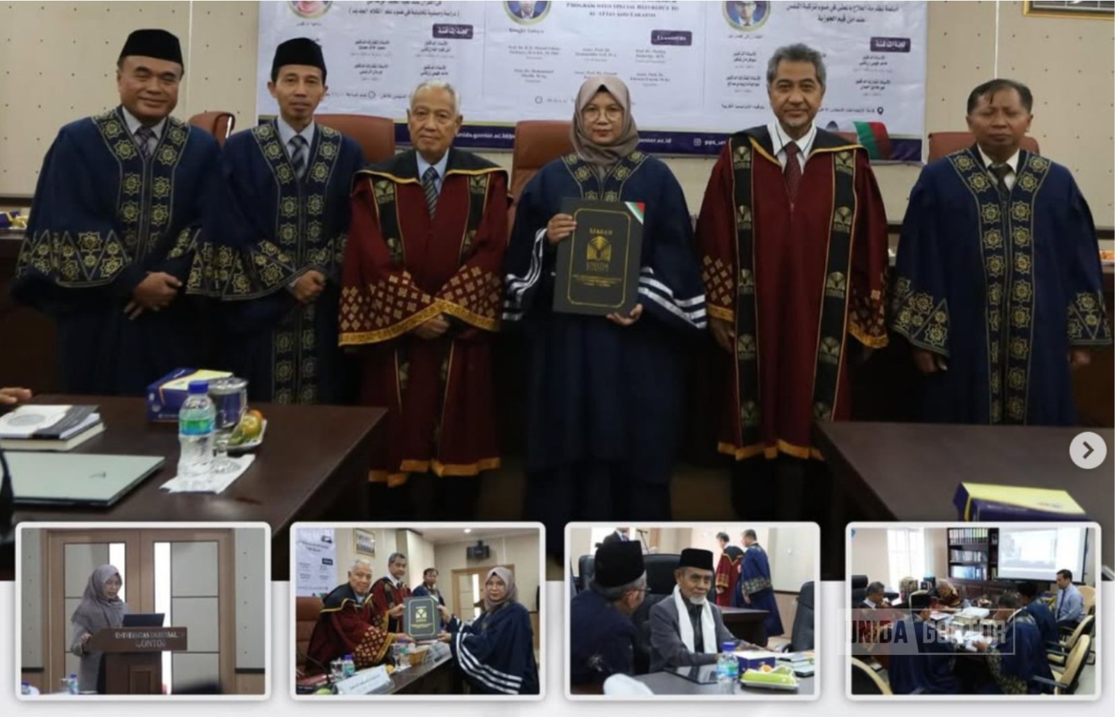 Sidang Terbuka Promosi Doktor Program Pascasarjana UNIDA Gontor
