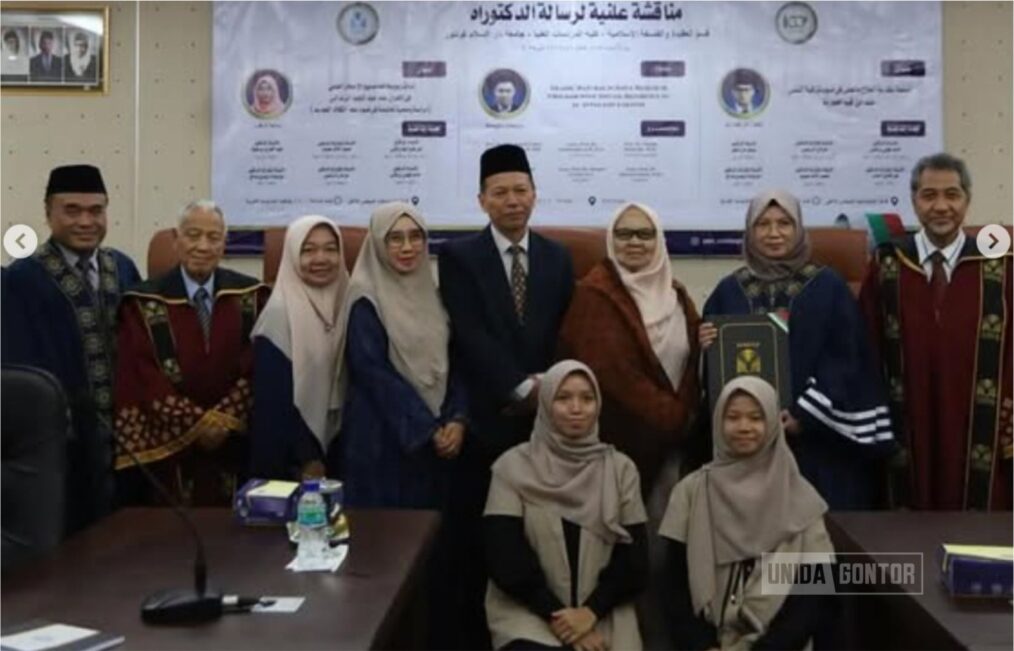 Sidang Terbuka Promosi Doktor Program Pascasarjana UNIDA Gontor
