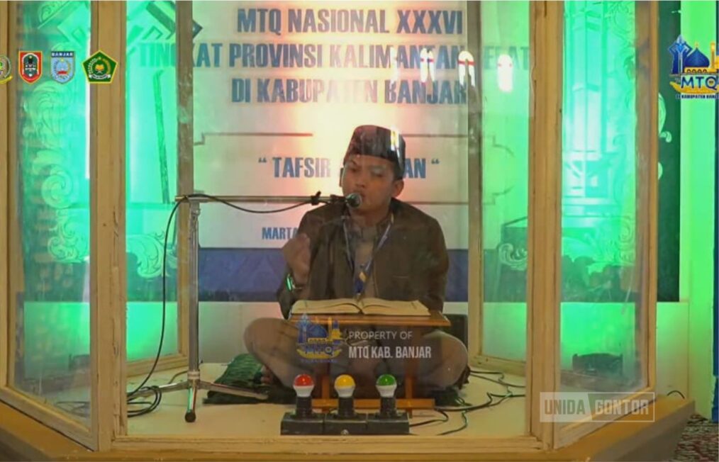 Mahasiswa UNIDA Gontor raih Juara Harapan 3 MTQ Provinsi