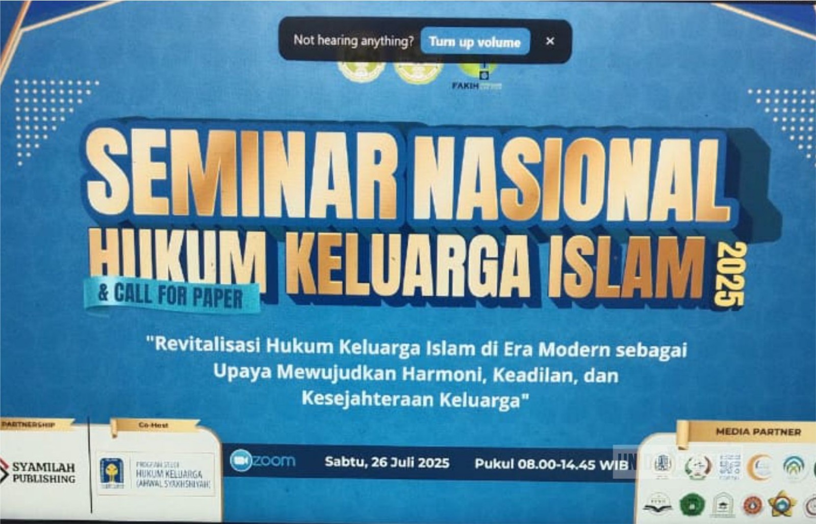 Mahasiswa UNIDA Gontor menjadi panelis nasional FAKIH 2025 di Jember