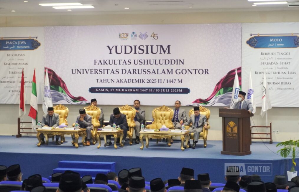 Yudisium Fakultas Ushuluddin UNIDA Gontor, 270 Mahasiswa Resmi Lulus