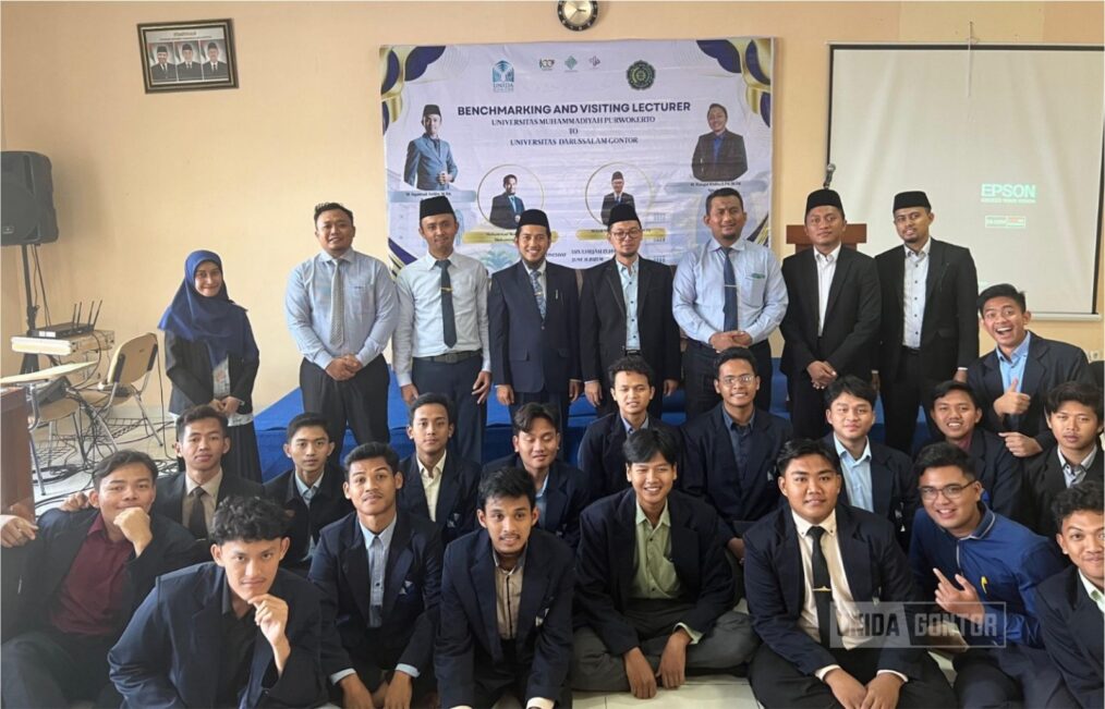 Visiting Lecturer kolaboratif Prodi PBA UNIDA Gontor dan UNMUH Purwokerto di Hall Siroh Nabawiyah