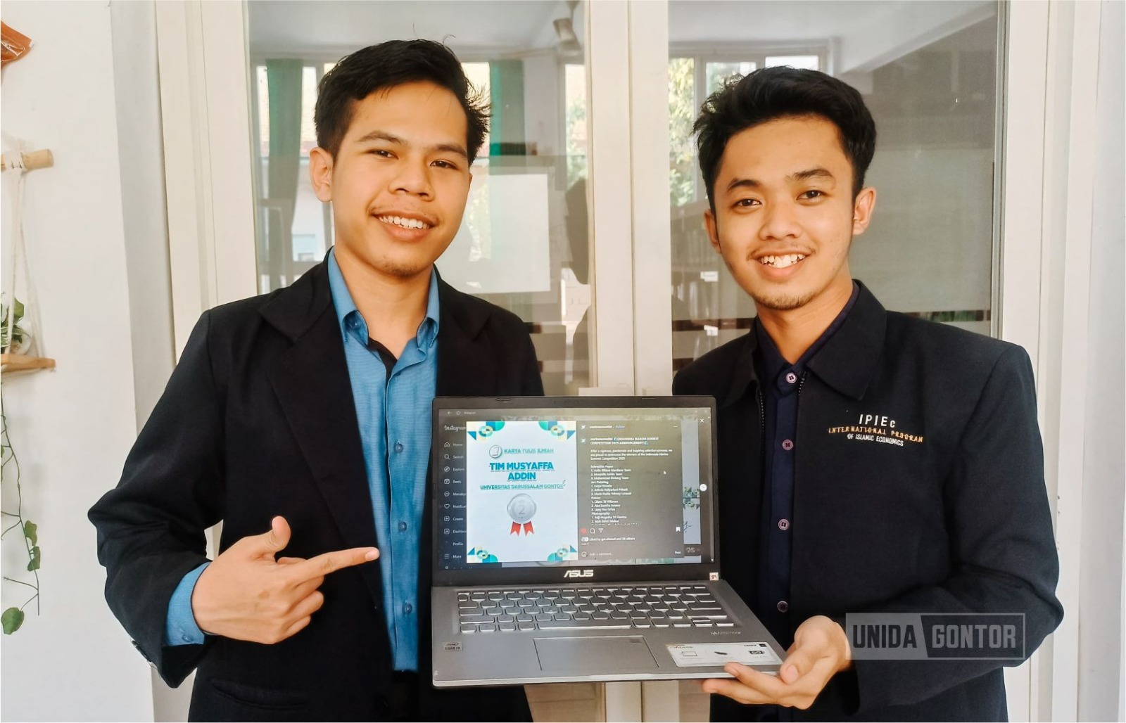 Musyaffa Addin, mahasiswa UNIDA Gontor, juara LKTI dan English Essay tingkat nasional