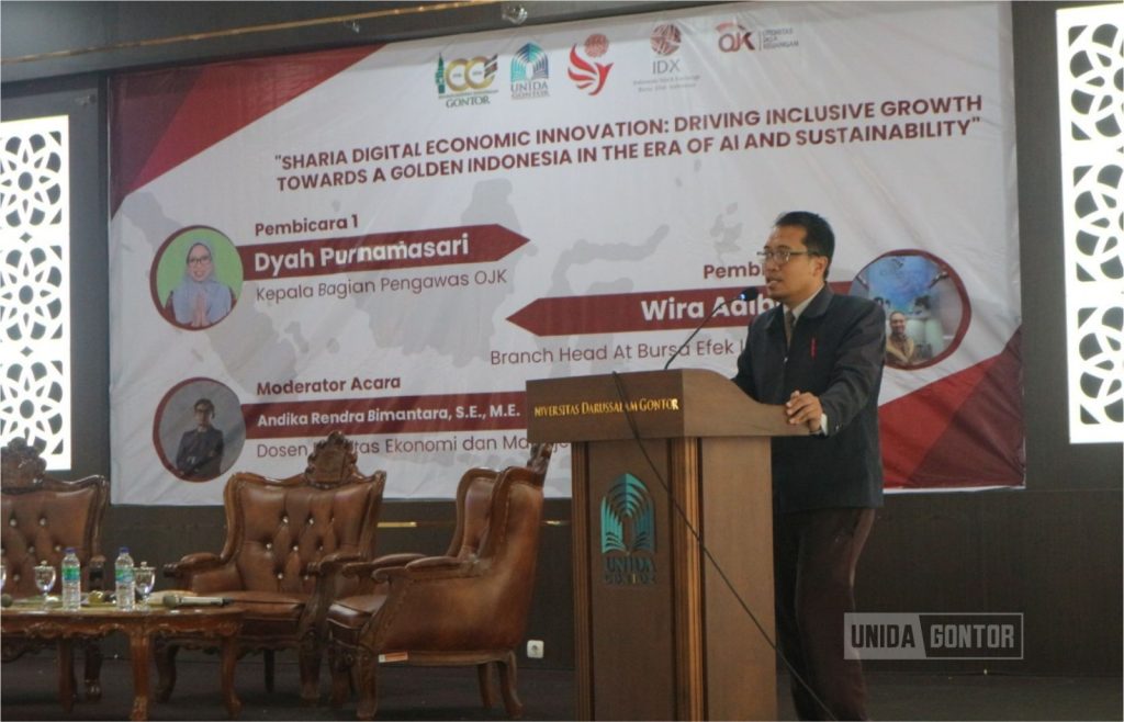 Seminar Keuangan dan Penutupan UNIDA is Me 5.0 di Hall Istanbul UNIDA Gontor