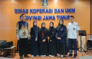 Mahasiswi Fakultas Syariah UNIDA Gontor jalani PPL di DISKOP Jawa Timur.