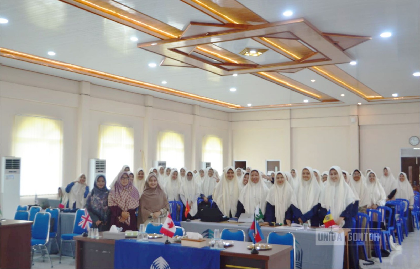 Wisdom Speech Universitas Darussalam Gontor bahas perjanjian perdagangan internasional bersama Direktur WTO Kementerian Perdagangan RI.