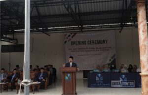 Upacara Pembukaan UAS Gasal UNIDA Gontor Kelas C di Lapangan Siti Aminah