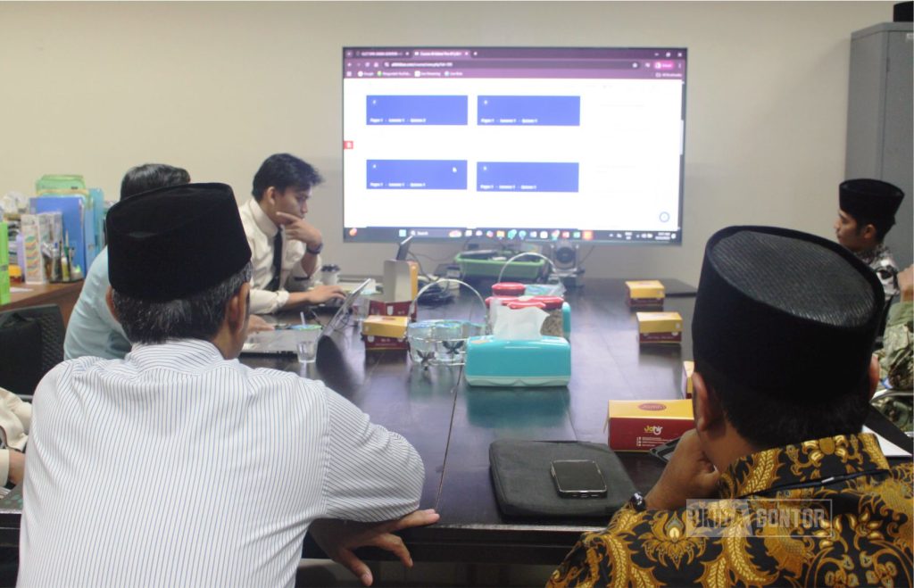 Kunjungan Thursina IIBS ke Direktorat Pengembangan Bahasa UNIDA Gontor untuk memperkuat program pengembangan bahasa Arab.