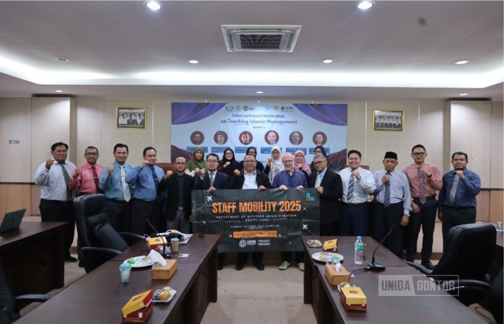 UNIDA Gontor Management Department Hosts International Workshop on Islamic Management
