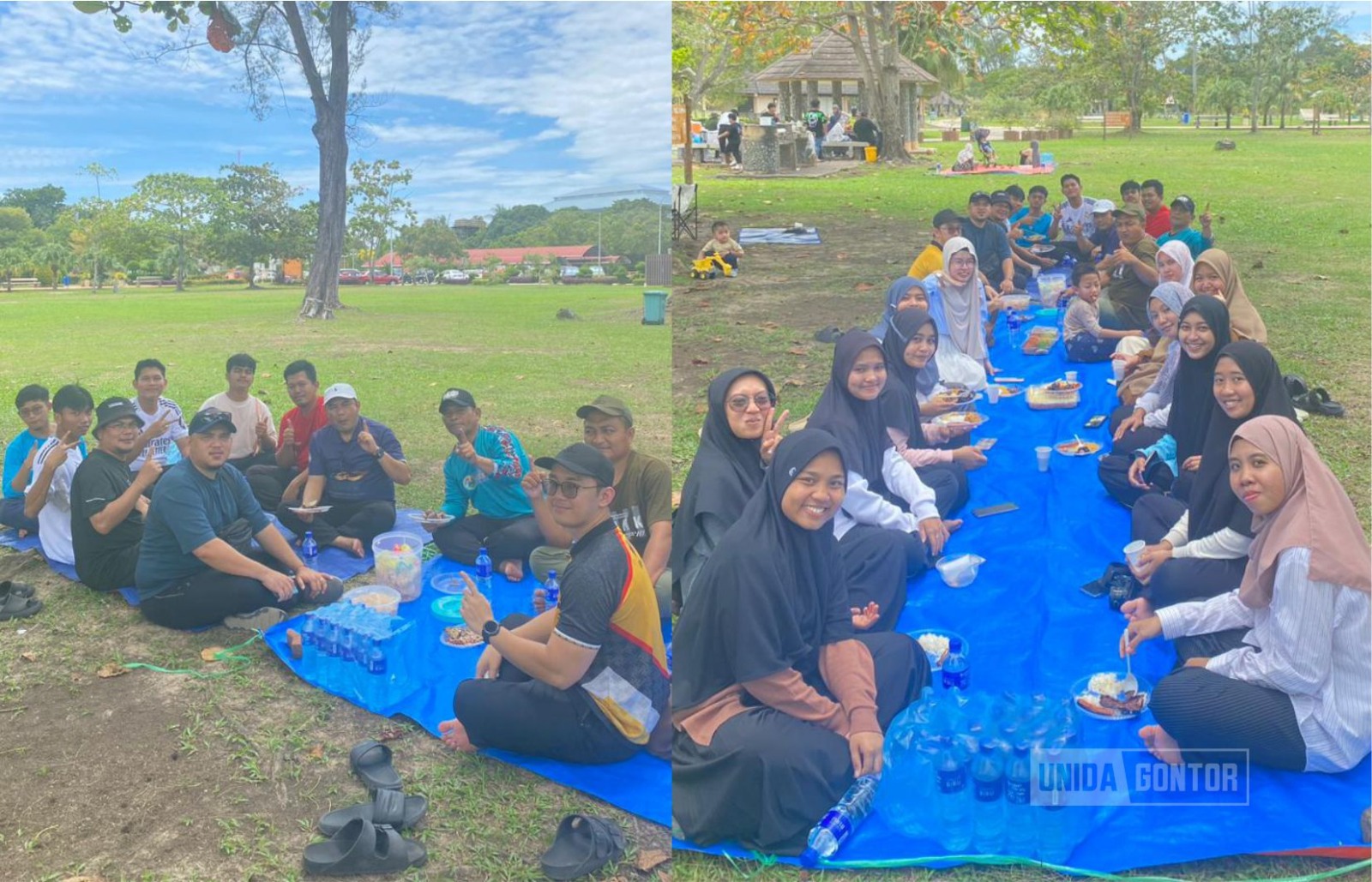Alumni IKPM Brunei dan mahasiswa UNIDA Gontor student exchange di UNISSA berkumpul dalam kegiatan ukhuwah dan silaturahmi di Pantai Muara.