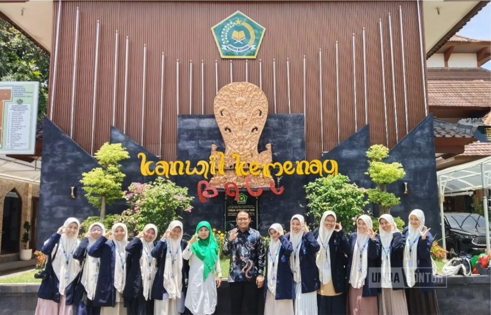 Mahasiswi SAA UNIDA Gontor Mengkaji Ekoteologi di Bali