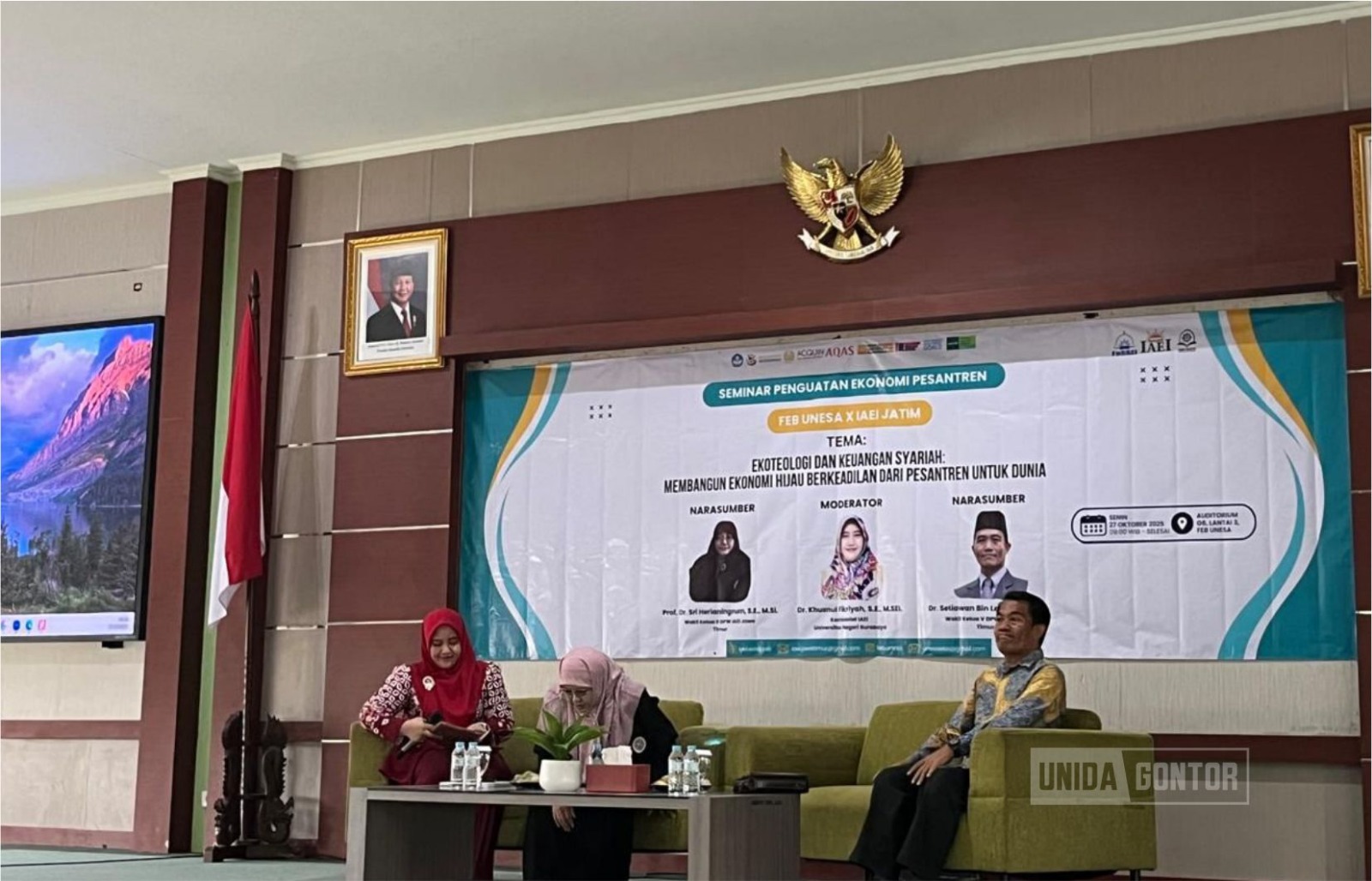Musyawarah Wilayah II IAEI Jawa Timur: UNIDA Gontor Dorong Penguatan Ekonomi Pesantren