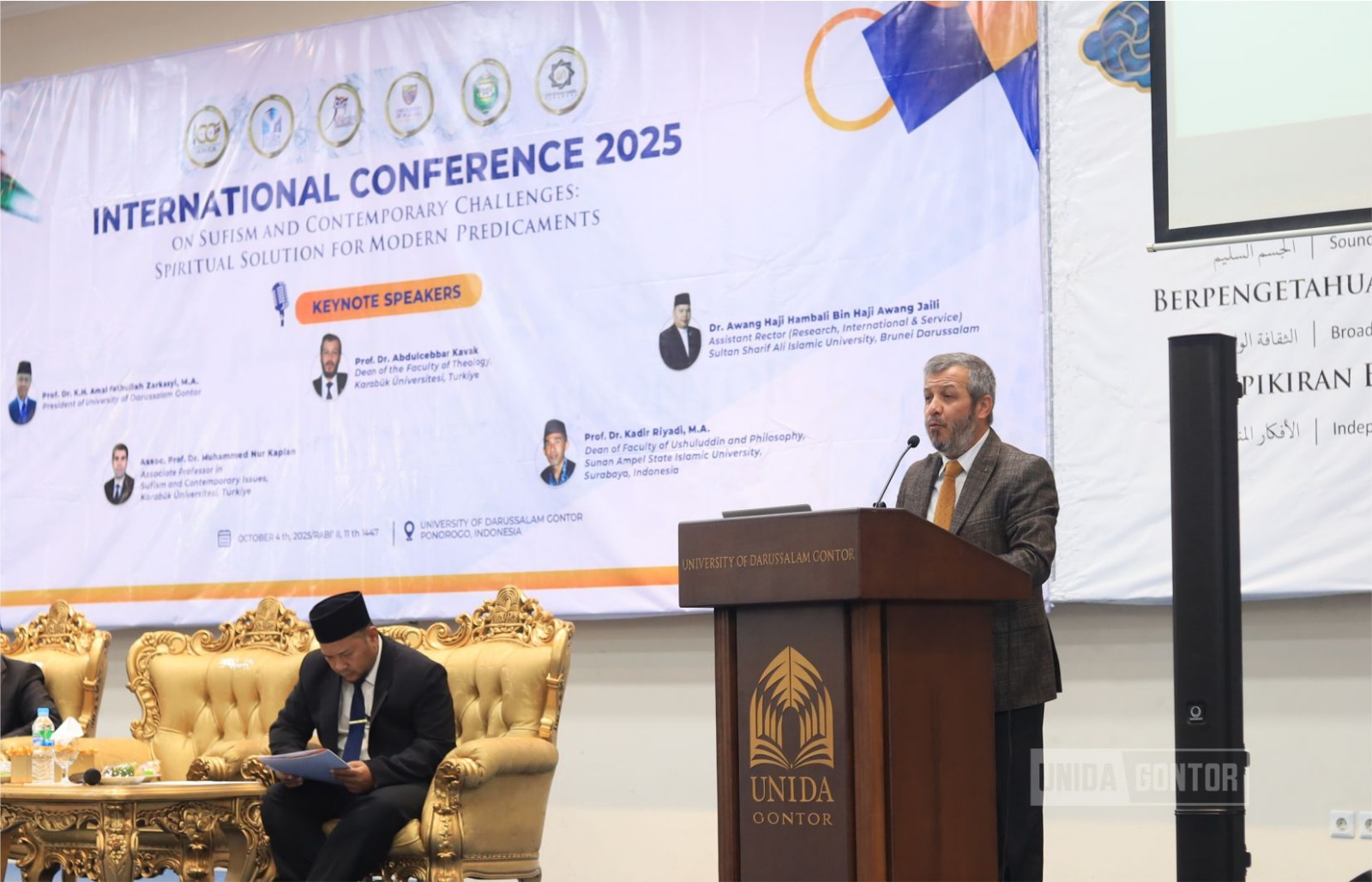 “Konferensi Internasional UNIDA Gontor bahas sufisme sebagai solusi krisis modern bersama akademisi dan ulama dunia”