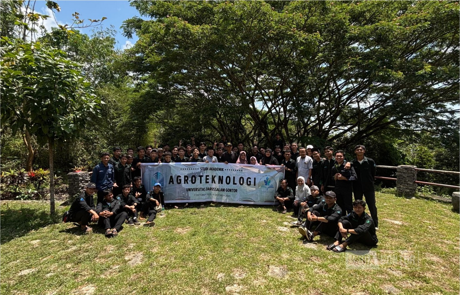 Mahasiswa Agroteknologi UNIDA Gontor belajar konsep permakultur di Bumi Langit Institute Yogyakarta