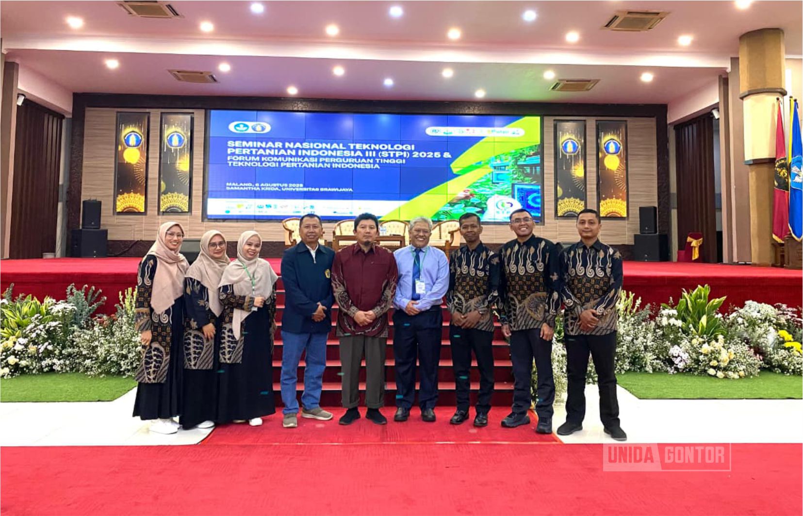 Delegasi TIP UNIDA Gontor berpartisipasi dalam Seminar Teknologi Pertanian Indonesia III (STPI) 2025 di Universitas Brawijaya, Malang, sebagai upaya memperkuat jejaring akademik nasional.