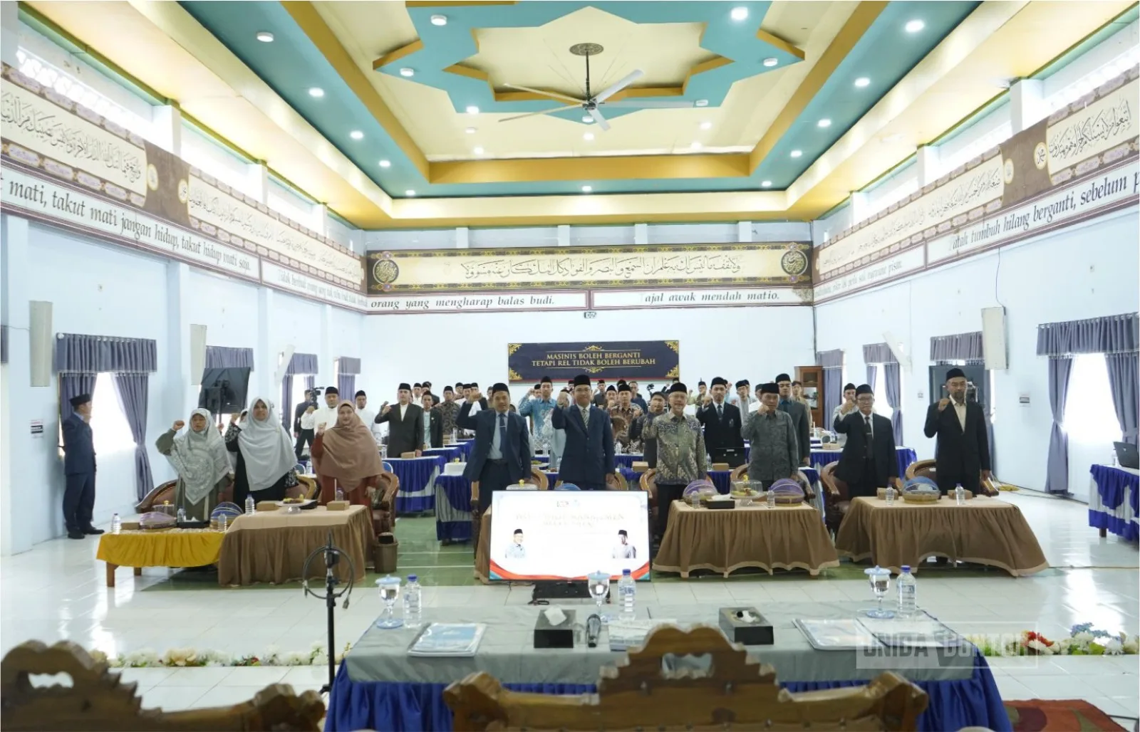 Workshop Manajemen Kepesantrenan di Gontor Kampus 4 Darul Muttaqien Banyuwangi diikuti 21 perwakilan pondok pesantren dari Banyuwangi, Jember, dan Bondowoso.