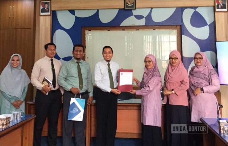 LP2IP UNIDA Gontor melakukan benchmarking ke Universitas Muhammadiyah Ponorogo untuk menggali praktik terbaik Rekognisi Pembelajaran Lampau (RPL).