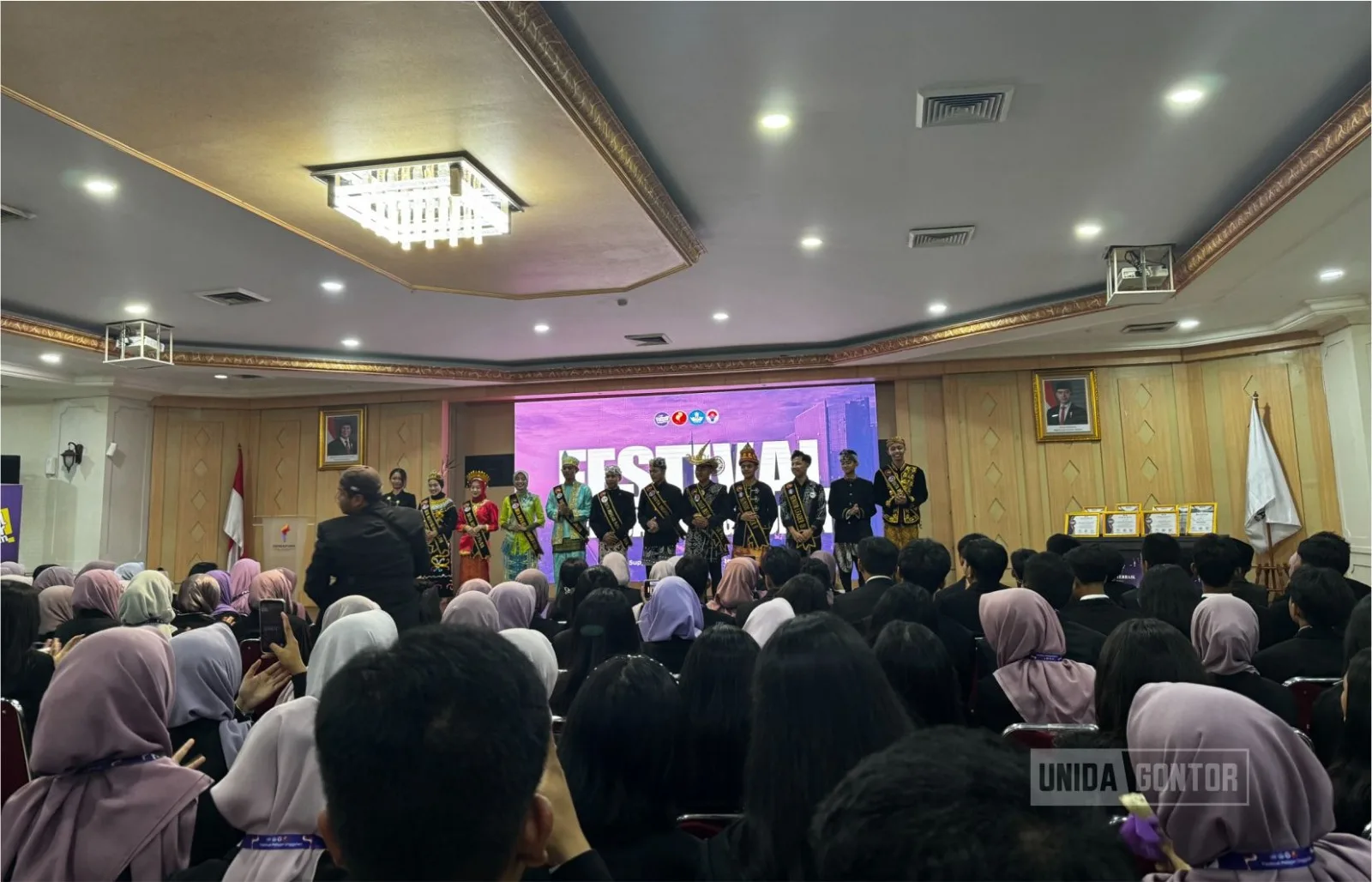 Mahasiswa UNIDA Gontor, Zidhan Panji Satrio, mengikuti Festival Pelajar Unggulan Batch 3 di Jakarta yang didukung Kemenpora RI, DPR–MPR RI, dan Kemendikbud RI.