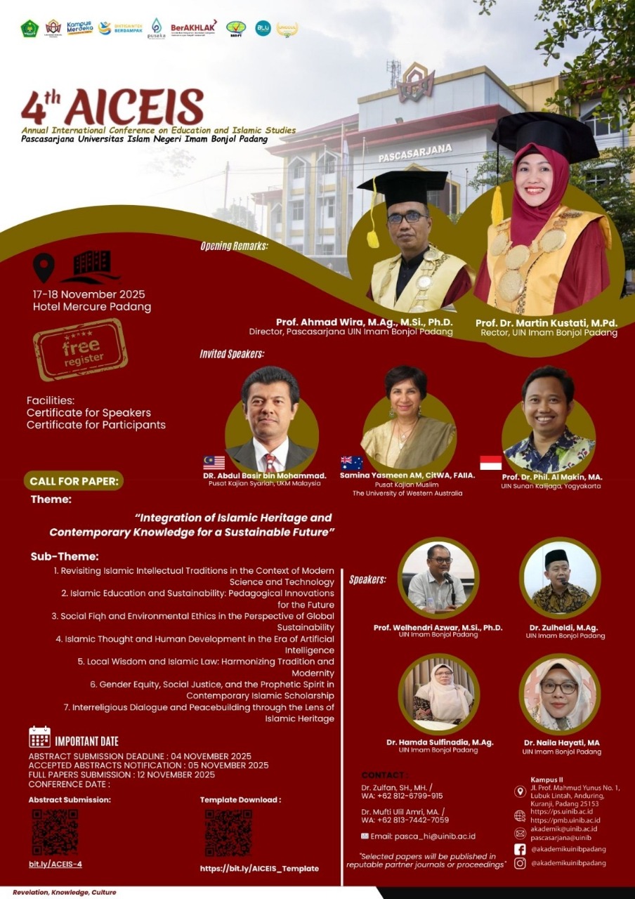 Muhammad Azrul Amirullah, mahasiswa PMH UNIDA Gontor, mempresentasikan riset Green Sukuk pada 4th AICEIS di UIN Imam Bonjol Padang.