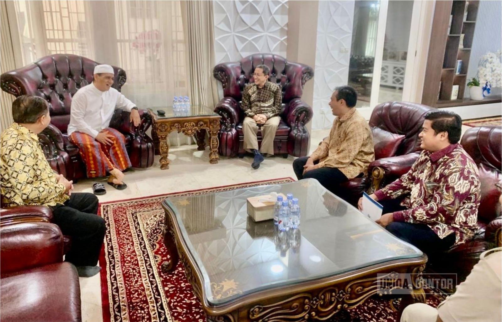 Audiensi Tim UNIDA Gontor dengan Wamenag terkait Pendirian program Doktoral PBA