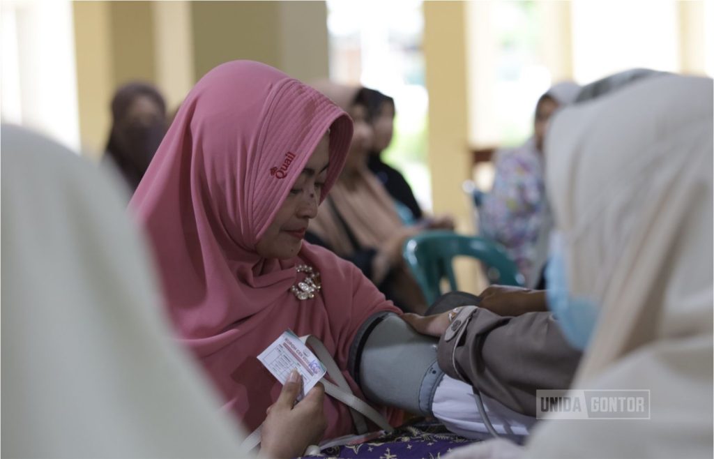 UNIDA Gontor Kelas C Gelar Cek Kesehatan Gratis, Layani 272 Jamaah Tabligh Akbar