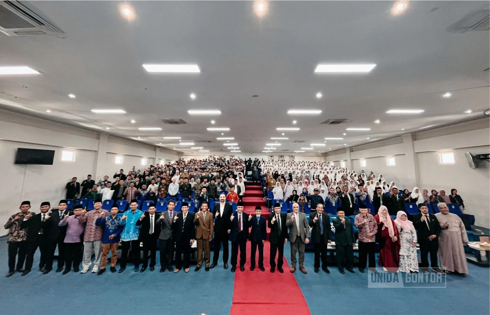 Pembukaan Konferensi Internasional Bahasa Arab kolaborasi UNIDA Gontor dan IMLA Indonesia sambut 100 Tahun Gontor.