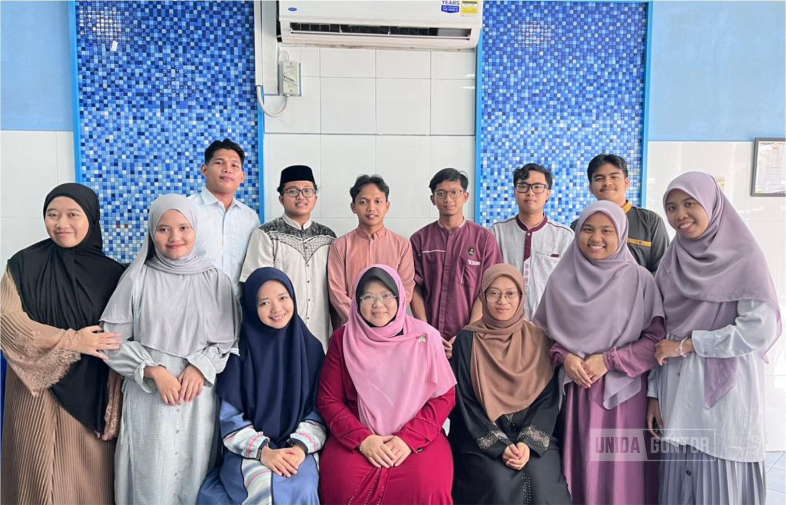 Mahasiswa UNIDA bersilaturahmi dan pamit kepada pimpinan serta dosen FBA UNISSA Brunei.