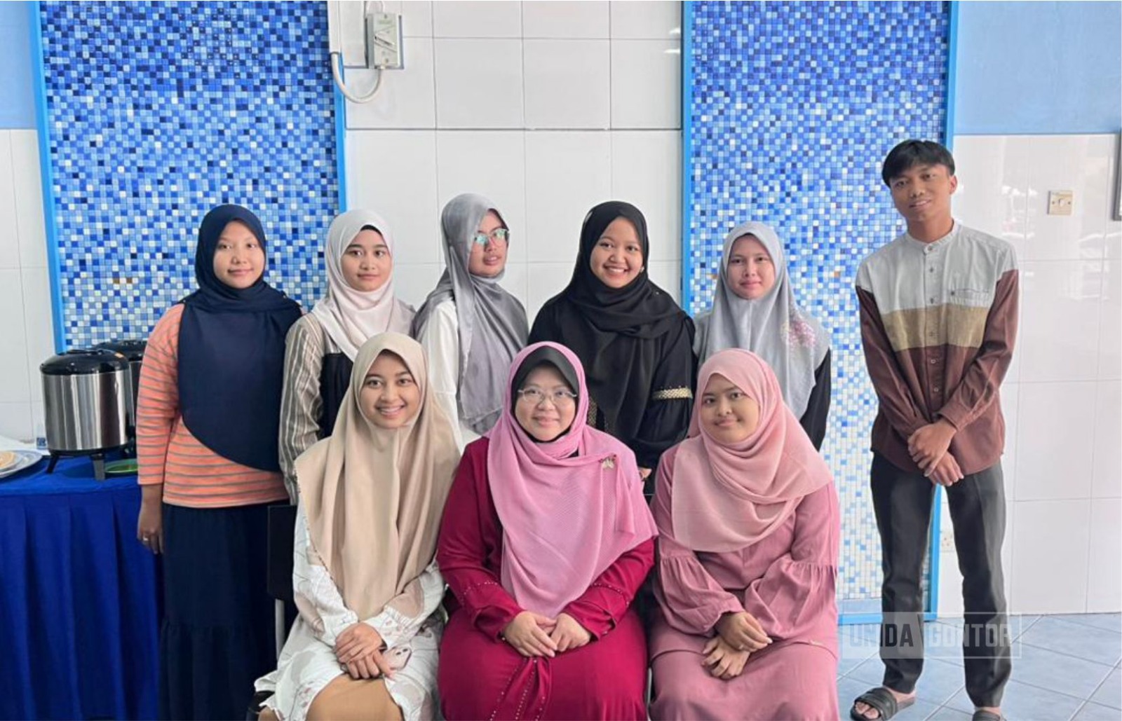 Mahasiswa UNIDA bersilaturahmi dan pamit kepada pimpinan serta dosen FBA UNISSA Brunei.