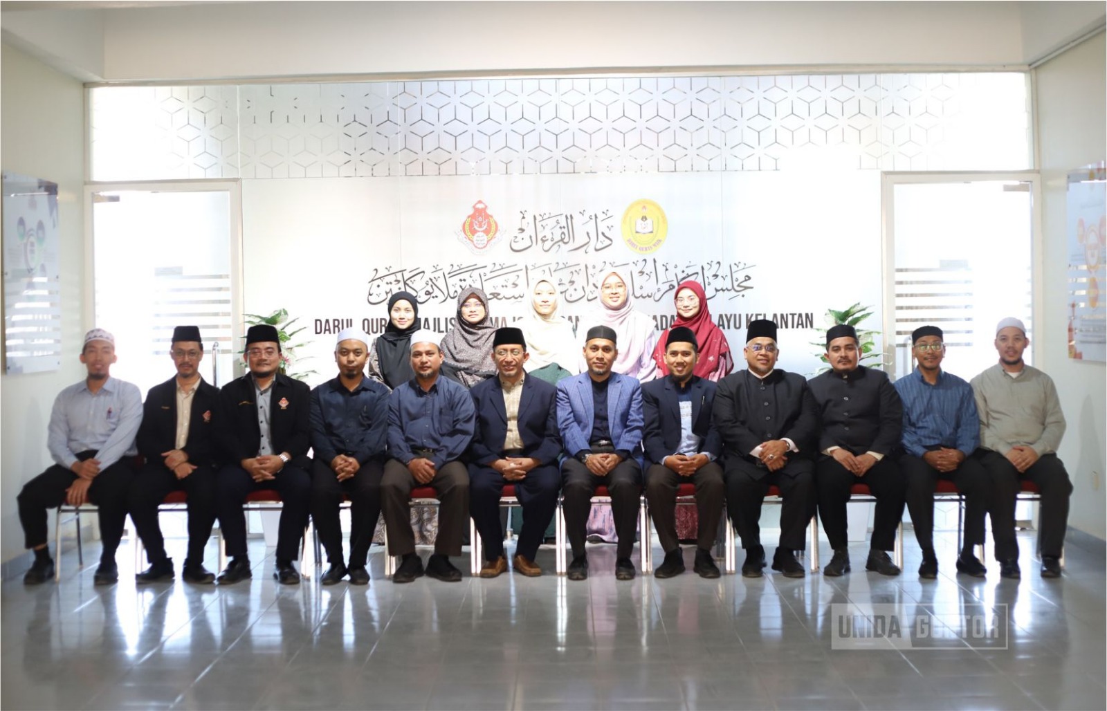 Suasana International Workshop Bahasa Arab UNIDA Gontor dan MAIK Kelantan di Ma’had Darul Qur’an MAIK, Kelantan, Malaysia.