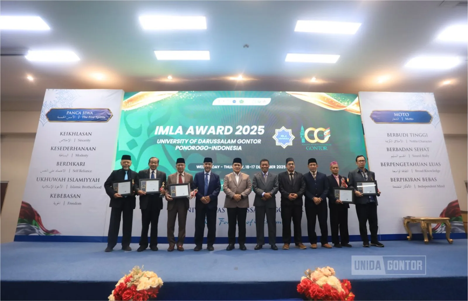 Wamenag RI di Muktamar Bahasa Arab UNIDA Gontor