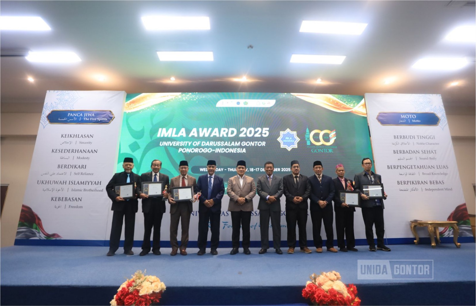 Wamenag RI di Muktamar Bahasa Arab UNIDA Gontor