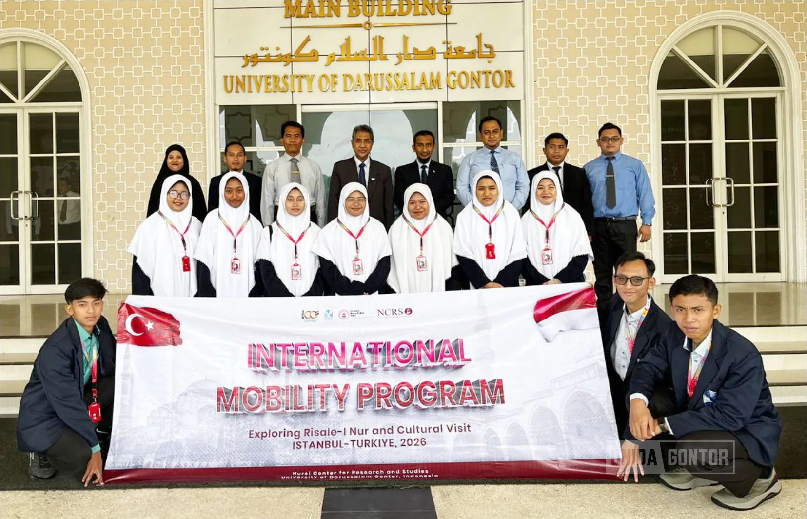 Delegasi UNIDA Gontor berangkat untuk program INCRIC 2026 di Istanbul, Turki.