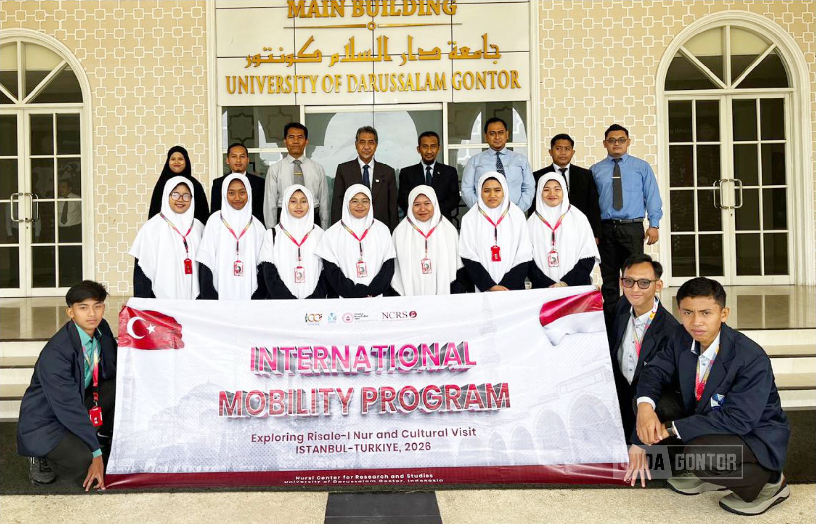 Delegasi UNIDA Gontor berangkat untuk program INCRIC 2026 di Istanbul, Turki.